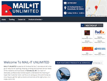 Tablet Screenshot of mailitunlimited.com